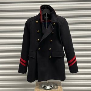 Zara Double Breasted Military Jacket